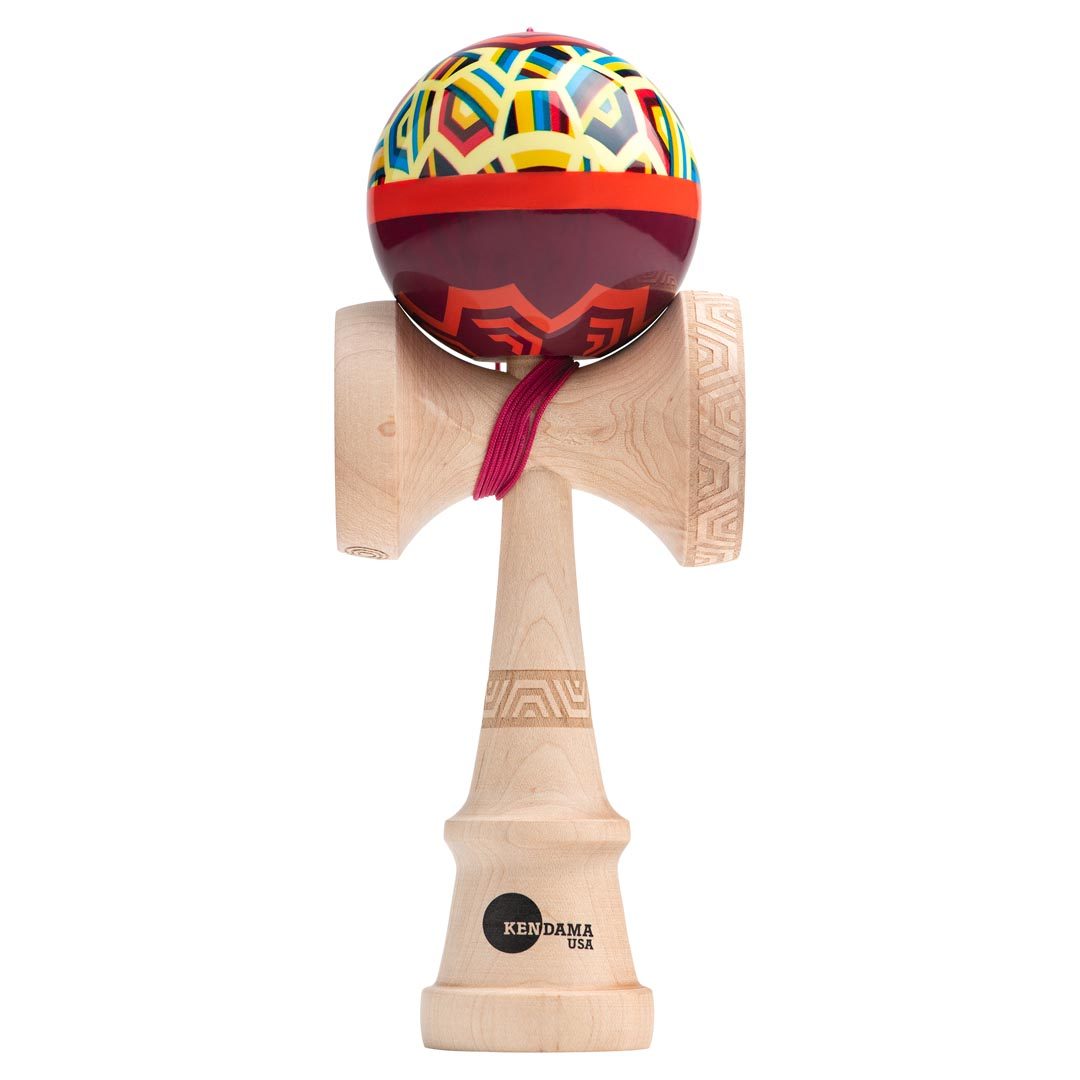 Kaizen Hex Nova Shape - Kendama Skill Game - Staff Favorite! Kendama