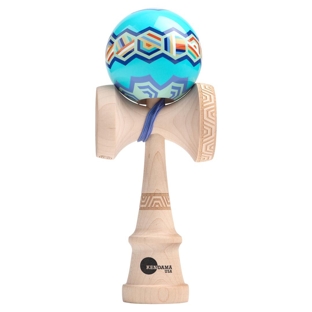 Kaizen Hex Nova Shape - Kendama Skill Game - Staff Favorite! Kendama