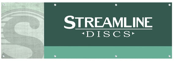 Streamline Block Vinyl Banner - 6' x 2' – Rare Air Discs