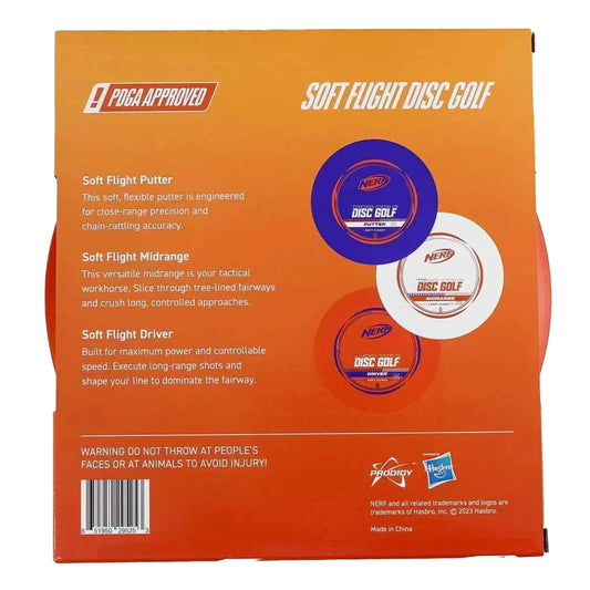 NERF Soft Flight - 3 Disc Set Prodigy