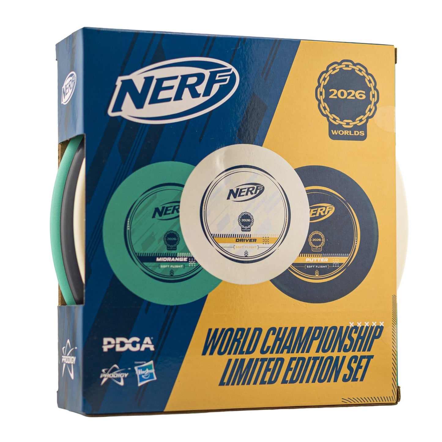 NERF Soft Flight - Worlds 2026 - 3 Disc Set