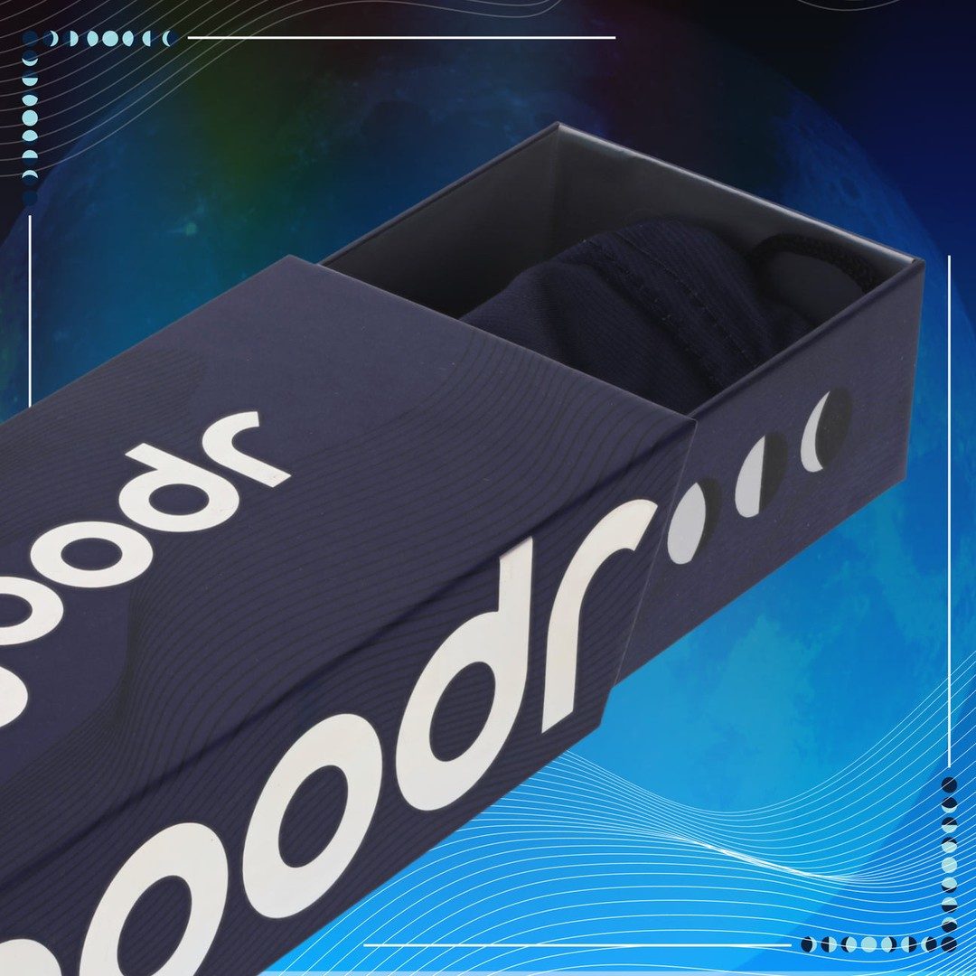 "Blue Moon's Made of Bleu Cheese” Moon G Polarized Sunglasses Goodr