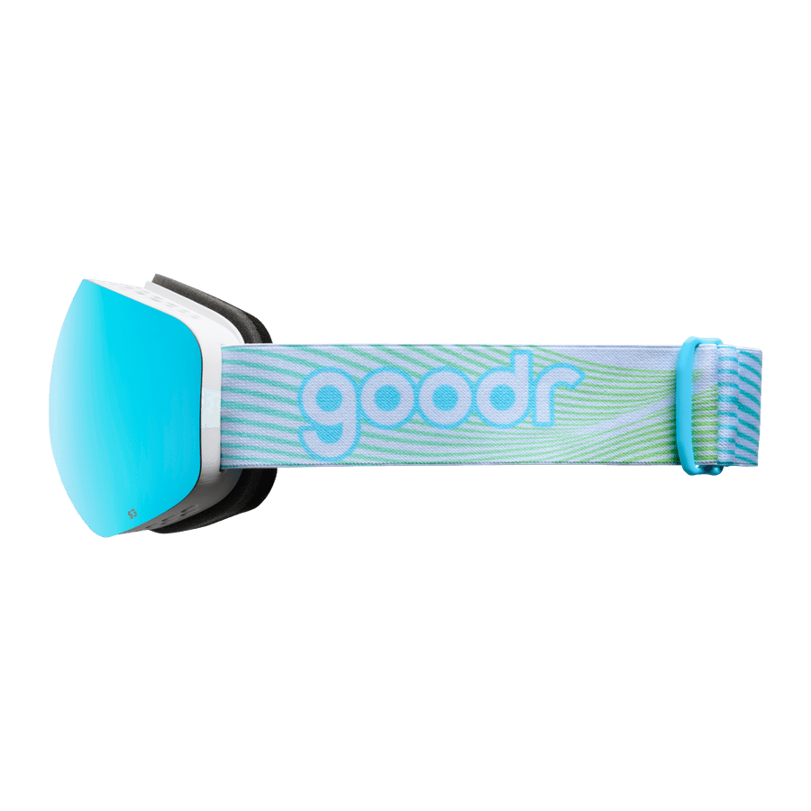 "Abominable Snow Icon” ORB G Polarized Snow Goggles Goodr