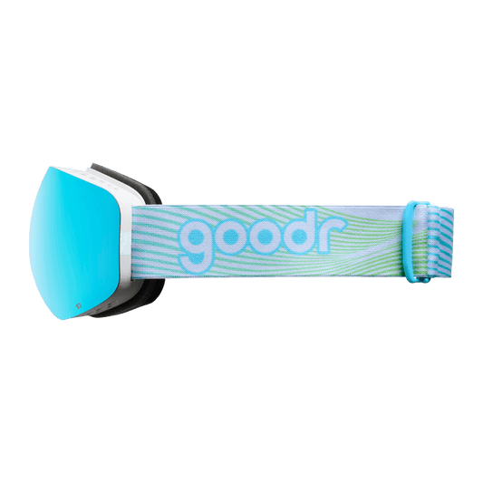 "Abominable Snow Icon” ORB G Polarized Snow Goggles Goodr