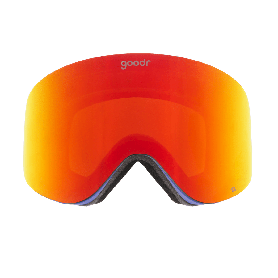 "Amber Mountains Majesty” PEAK G Polarized Snow Goggles Goodr