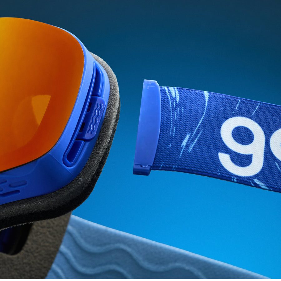 "Amber Mountains Majesty” PEAK G Polarized Snow Goggles Goodr