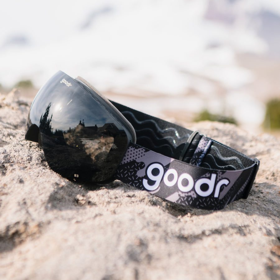 "Beware of Shadow Ridge” ORB G Polarized Snow Goggles Goodr
