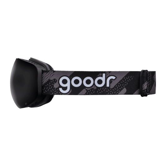 "Beware of Shadow Ridge” ORB G Polarized Snow Goggles Goodr