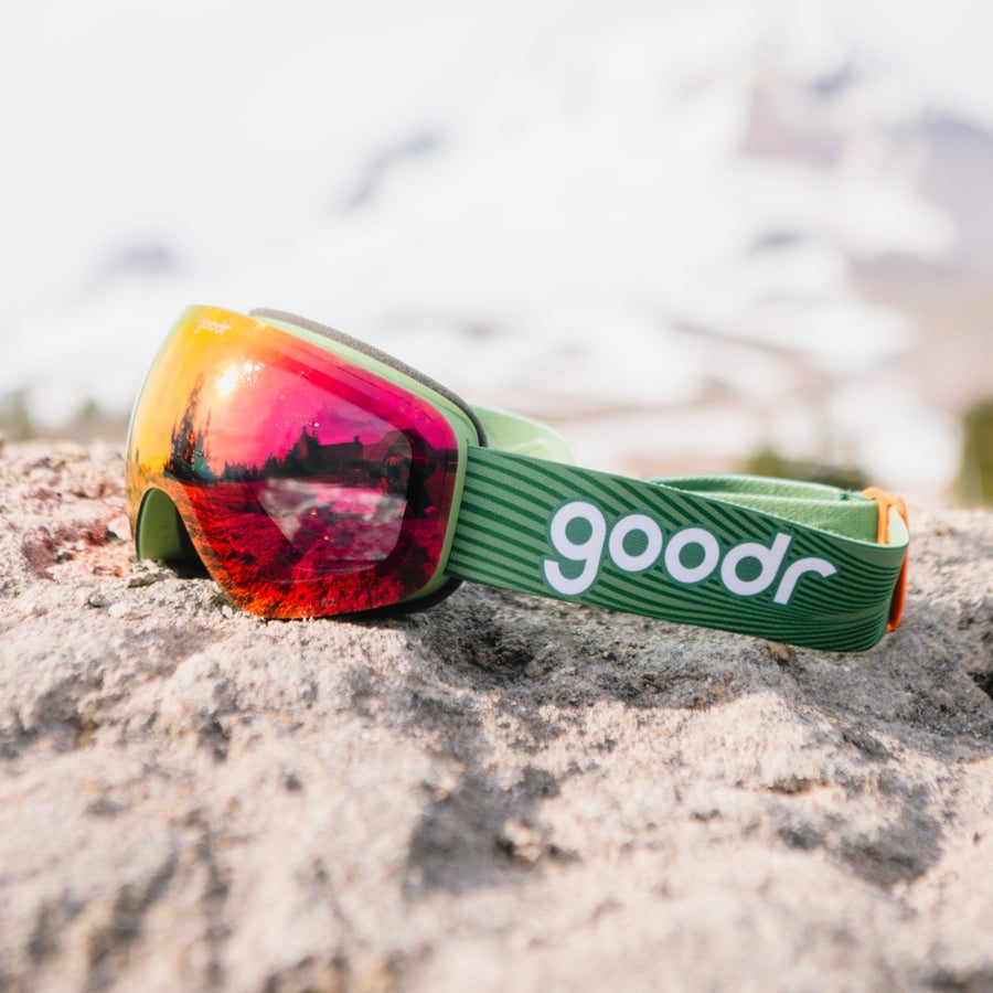 "Casual Hot Dogger” ORB G Polarized Snow Goggles Goodr