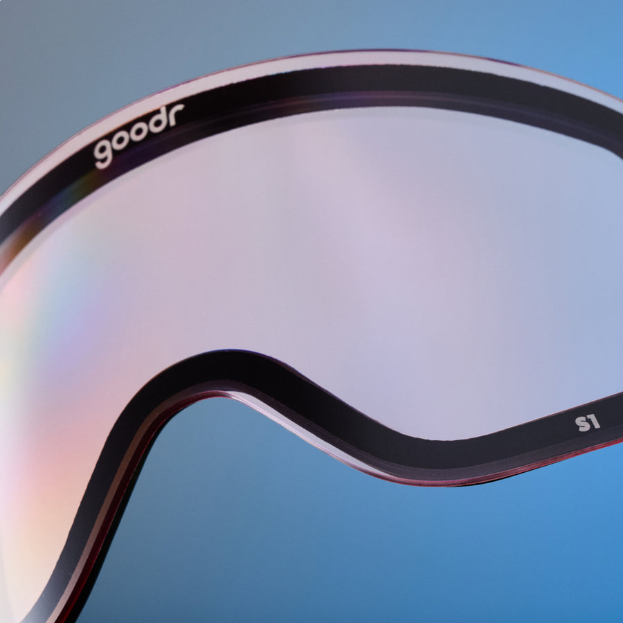 "Frosted Bubblegum” PEAK G Replacement Lens Goodr