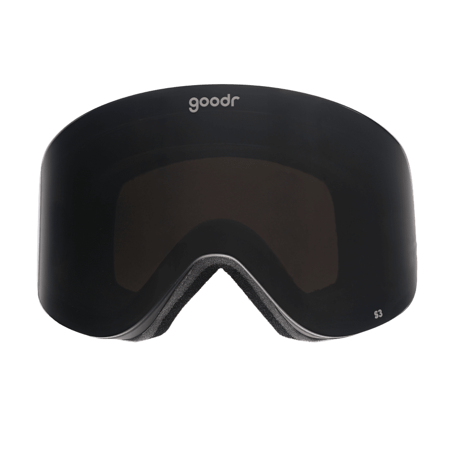 "Midnight Snow Society” PEAK G Polarized Snow Goggles Goodr