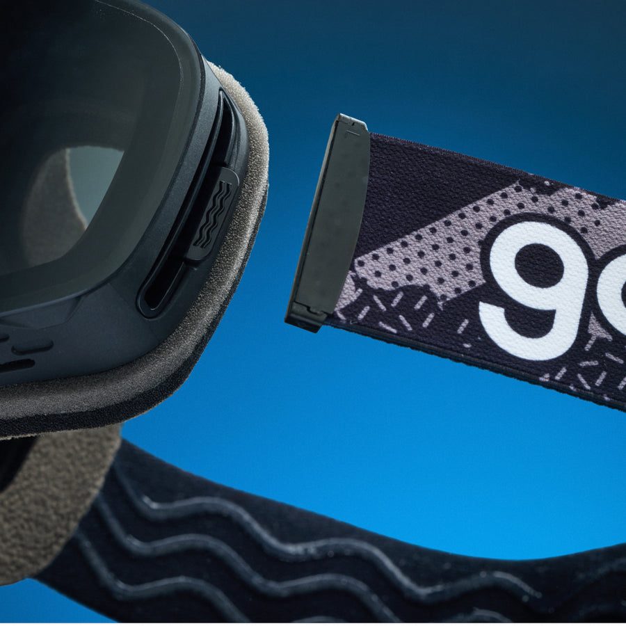 "Midnight Snow Society” PEAK G Polarized Snow Goggles Goodr