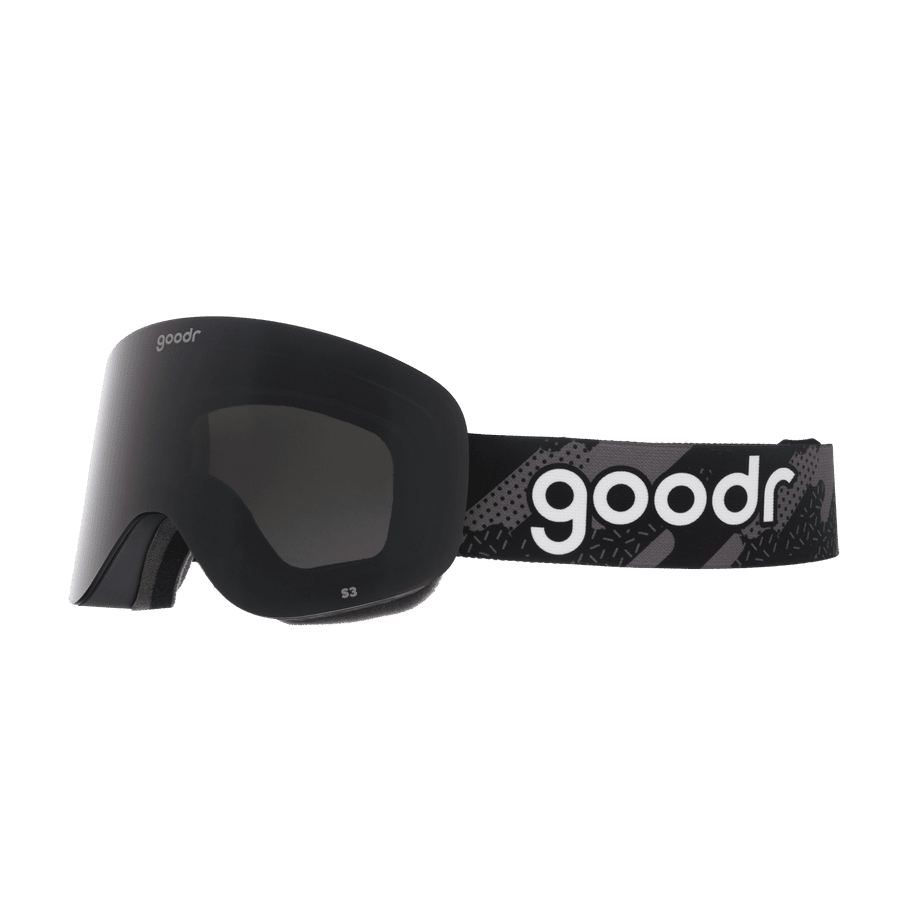 "Midnight Snow Society” PEAK G Polarized Snow Goggles Goodr