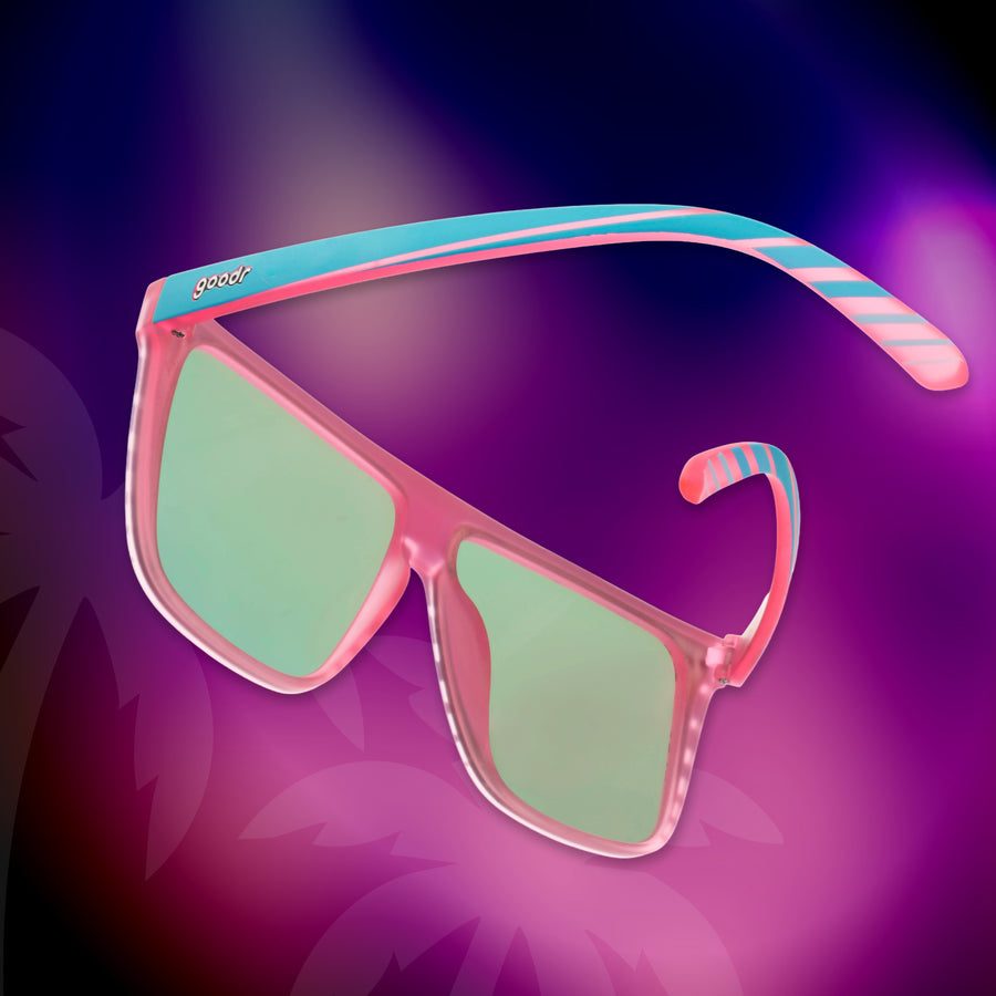 "Synth Wave Sunset Spirit" Fly G Premium Sunglasses