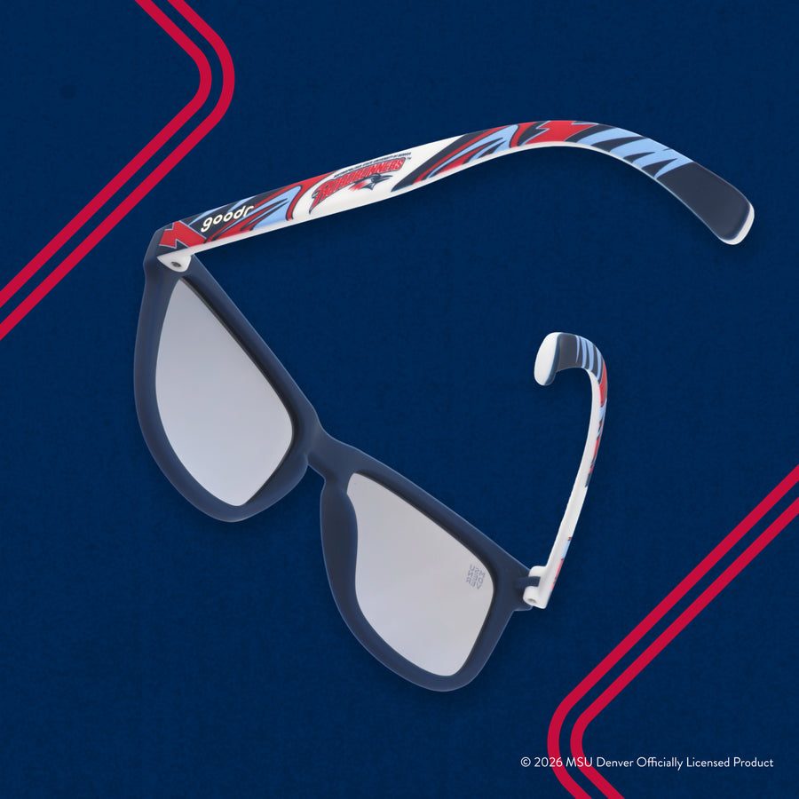 "Get Rowdy" MSU Denver Polarized Sunglasses Goodr