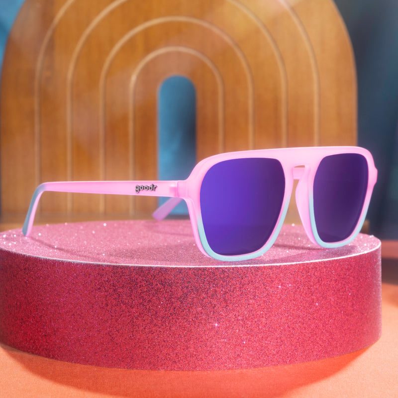 “Go With The Glow" RETRO G Polarized Sunglasses Goodr