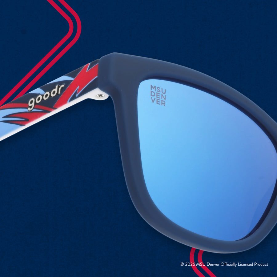 "Get Rowdy" MSU Denver Polarized Sunglasses Goodr