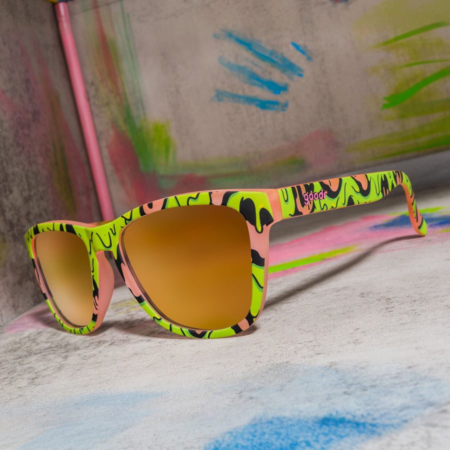"Radioactive Chemical Peel” OG Polarized Sunglasses Goodr