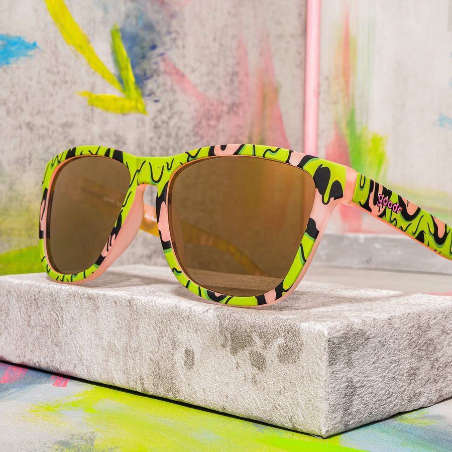 "Radioactive Chemical Peel” OG Polarized Sunglasses Goodr