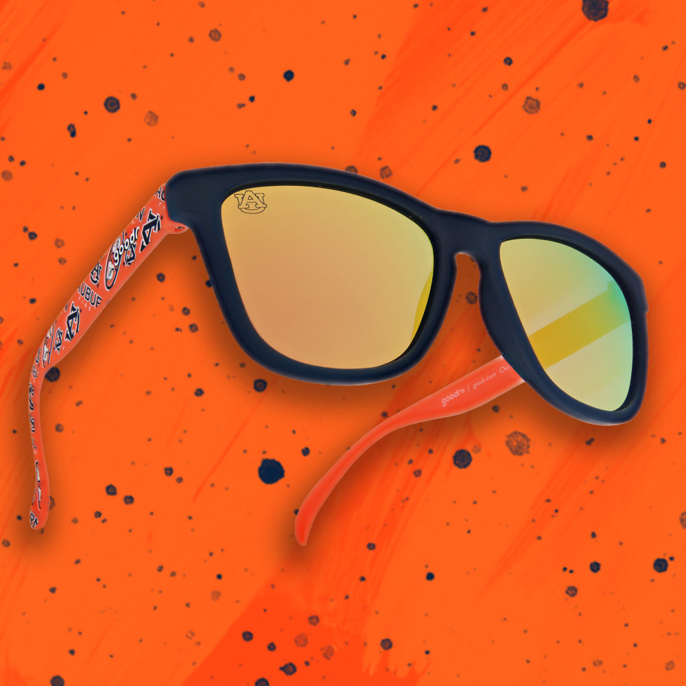 "War Eagle!!! Eye Shields” Auburn Collegiate OG Polarized Sunglasses Goodr