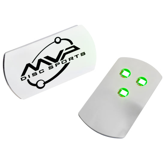 MVP Tri-Lit Green LED Disc Lights - 10 Pack MVP