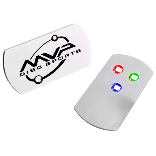 MVP Tri-Lit Multi-Color LED Disc Lights - 10 Pack MVP