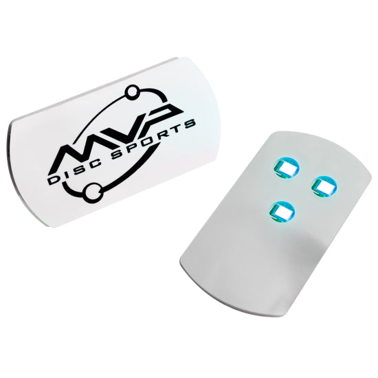 MVP Tri-Lit Turquoise LED Disc Lights - 10 Pack MVP