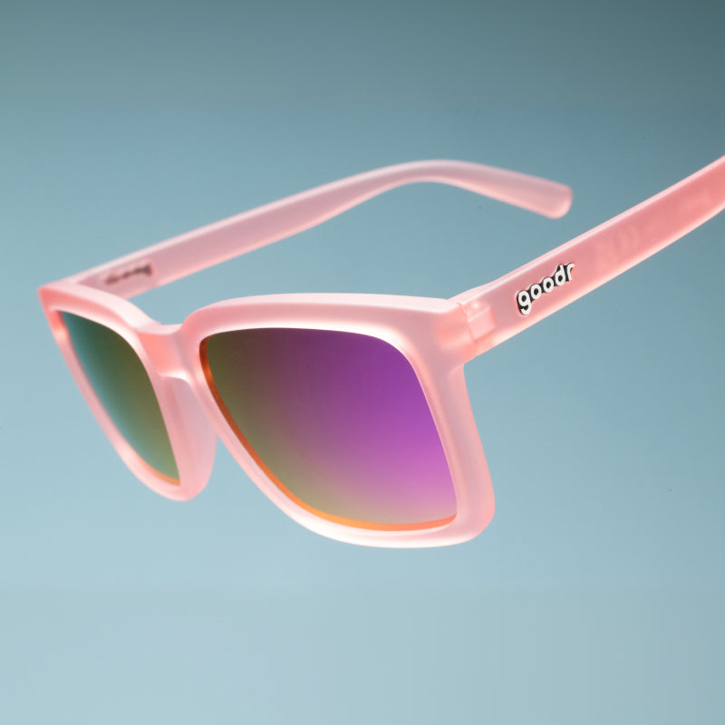 "Tropical Hibiscus Tea Party" Slate G Polarized Sunglasses