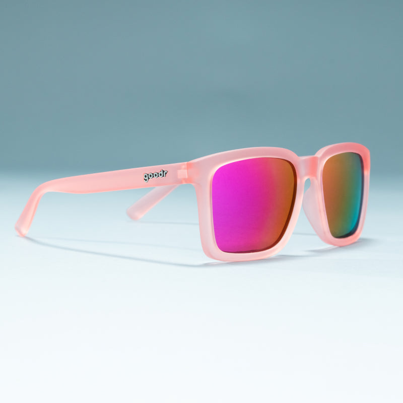 "Tropical Hibiscus Tea Party" Slate G Polarized Sunglasses