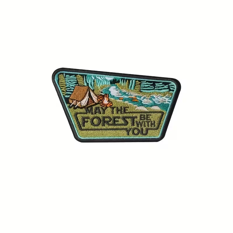 May The Forest Be With You Patch - Iron On Accessories