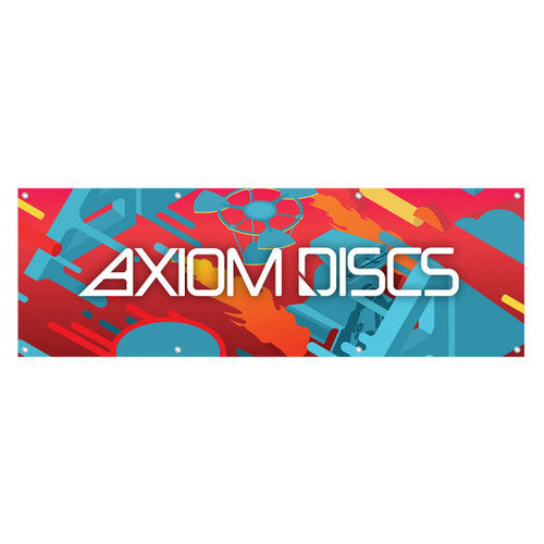 Axiom Isometry Vinyl Banner - 6' x 2' Axiom