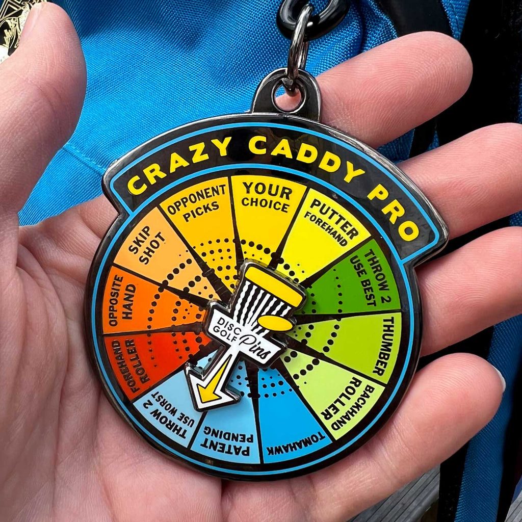 Crazy Caddy Game PRO - Keychain Disc Golf Game Disc Golf Pins