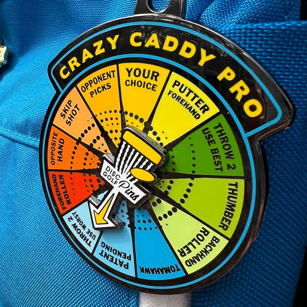 Crazy Caddy Game PRO - Keychain Disc Golf Game Disc Golf Pins