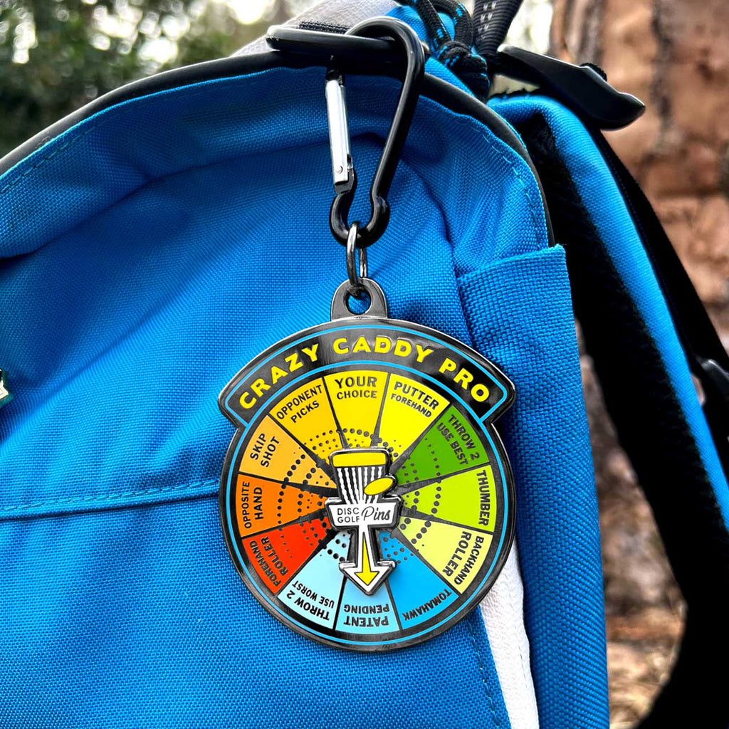 Crazy Caddy Game PRO - Keychain Disc Golf Game Disc Golf Pins