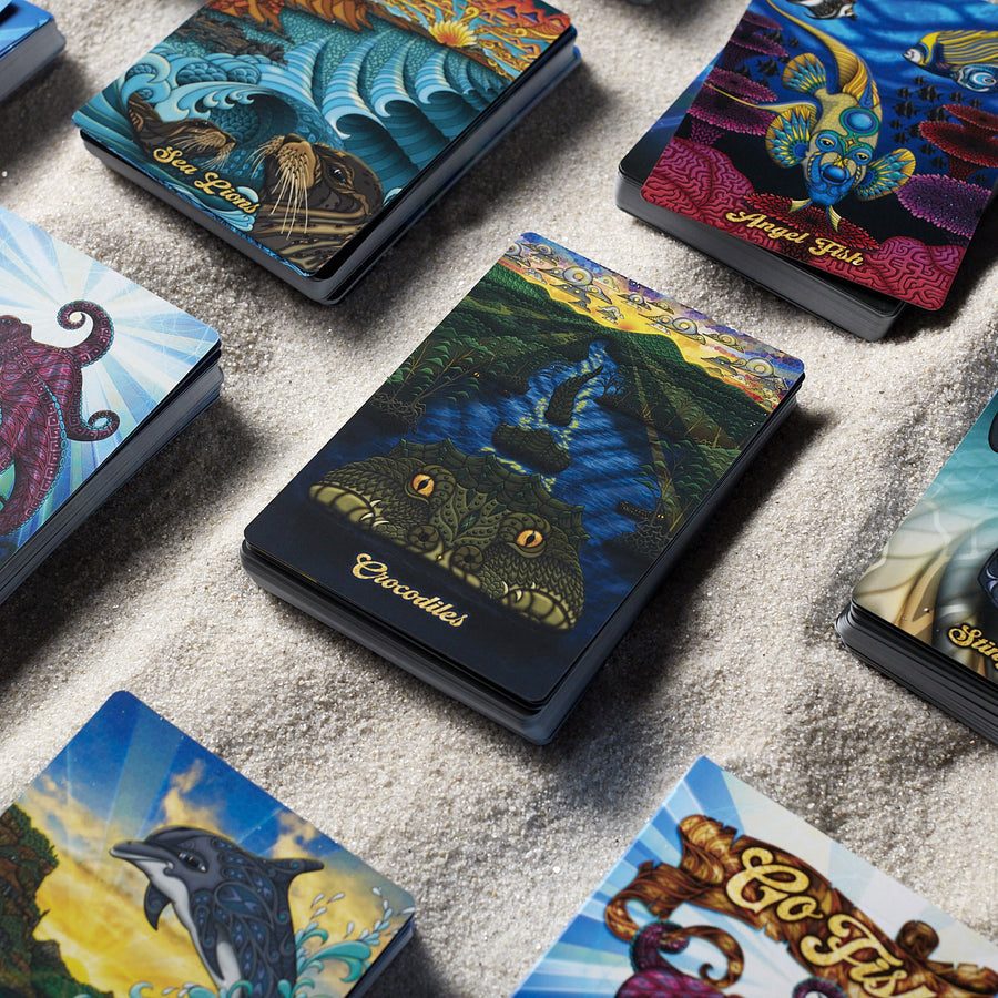 Go Fish Card Game - Phil Lewis Art Phil Lewis Art