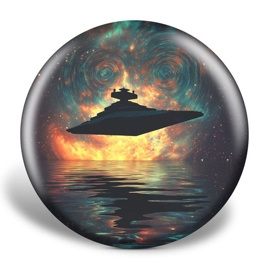 The Star Destroyer Custom Golf Disc - Bottom Stamped DiscGolfSwag