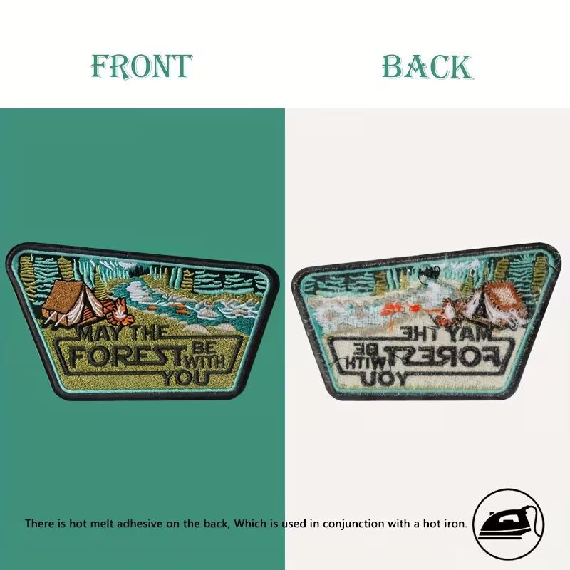May The Forest Be With You Patch - Iron On Accessories