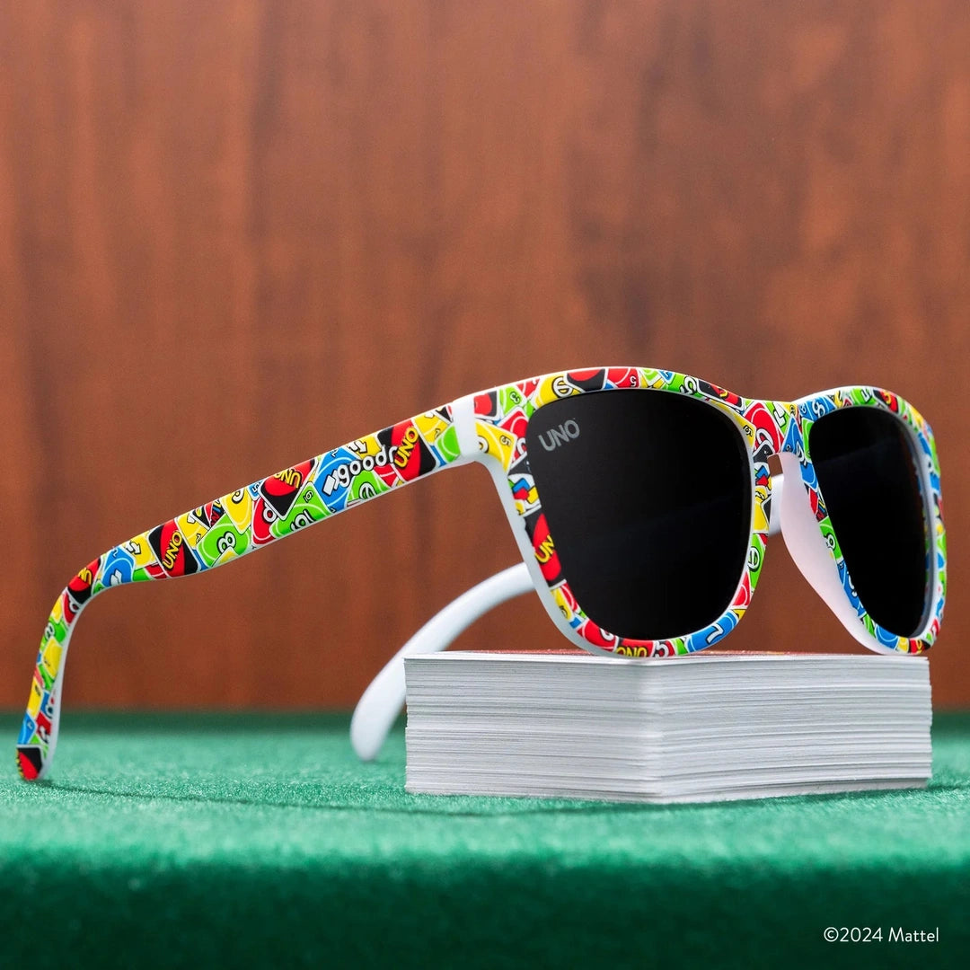 "Playing With A Full Deck” UNO OG Polarized Sunglasses Goodr