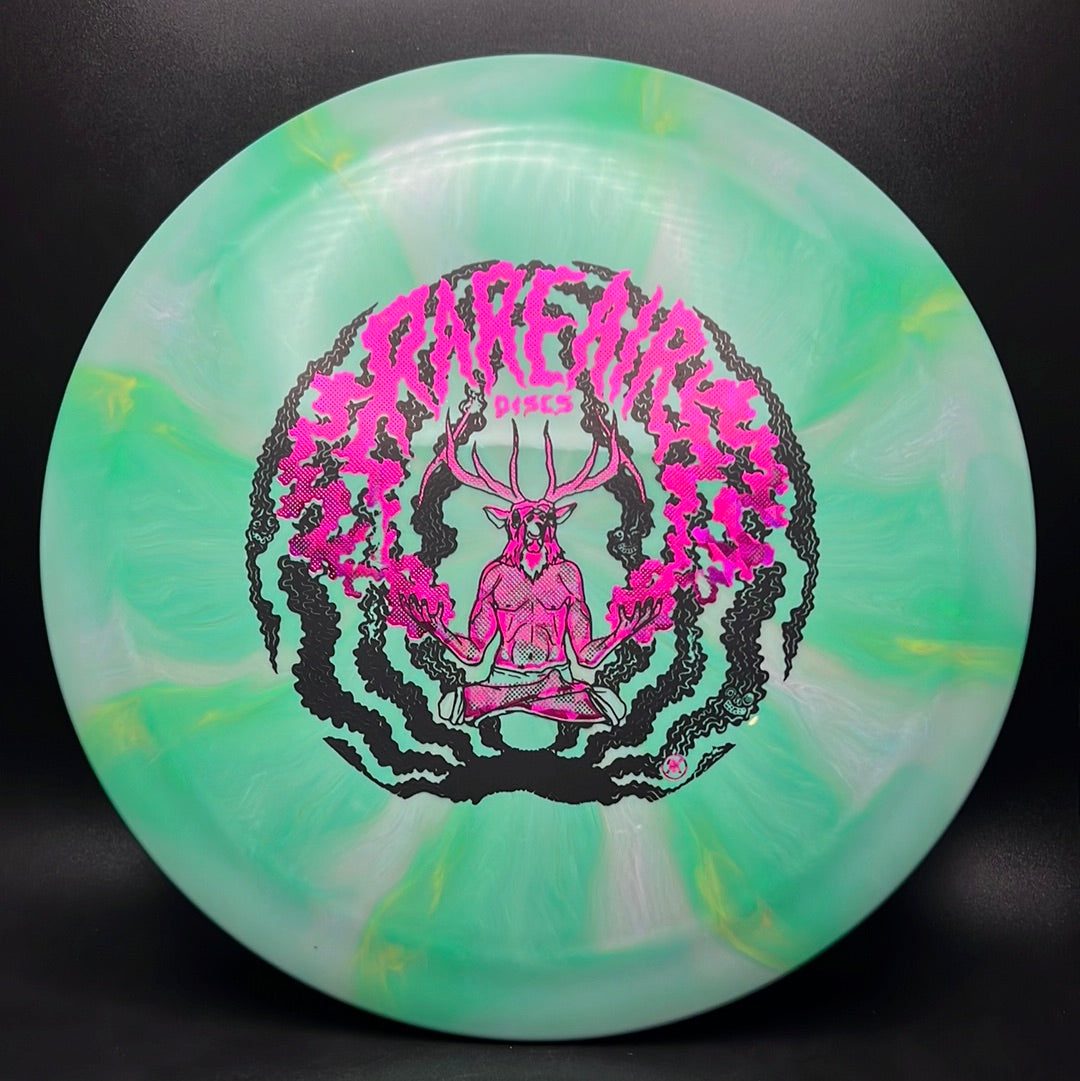 Swirly Apex Longhorn - Custom RAD Elk Man Stamp! MINT Discs