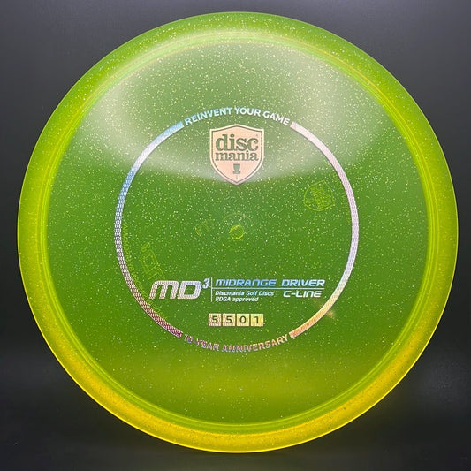 Metal Flake C-Line MD3 - Limited 10 year Heirloom Discmania