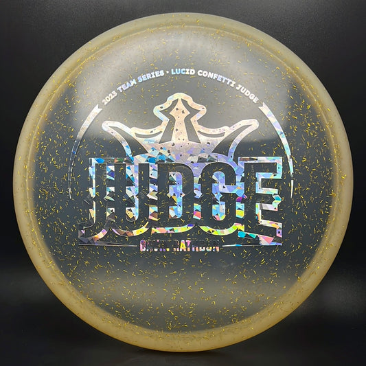 Lucid Confetti Judge V2 Gold - Gavin Rathbun Team Series Dynamic Discs