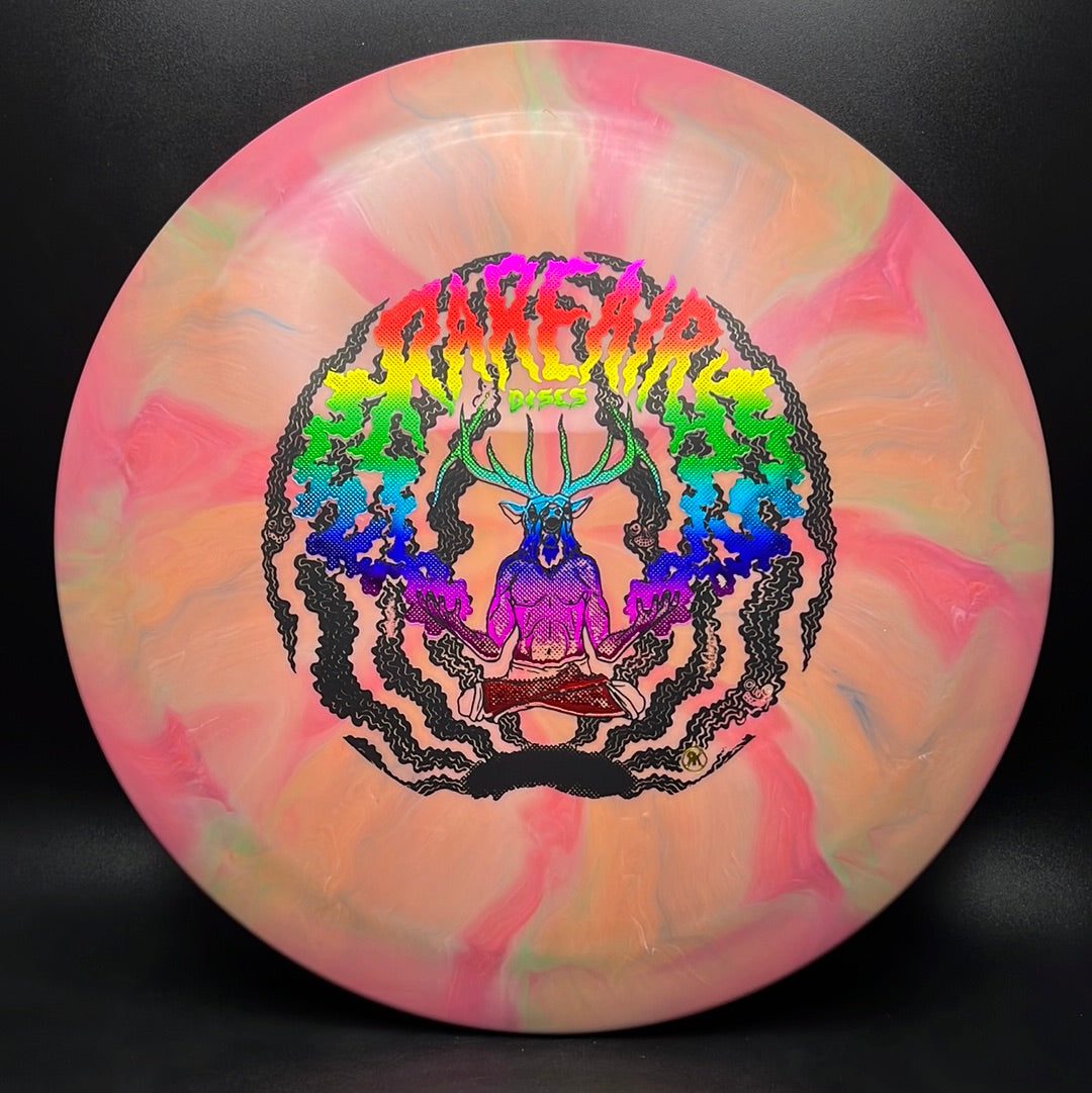 Swirly Apex Longhorn - Custom RAD Elk Man Stamp! MINT Discs