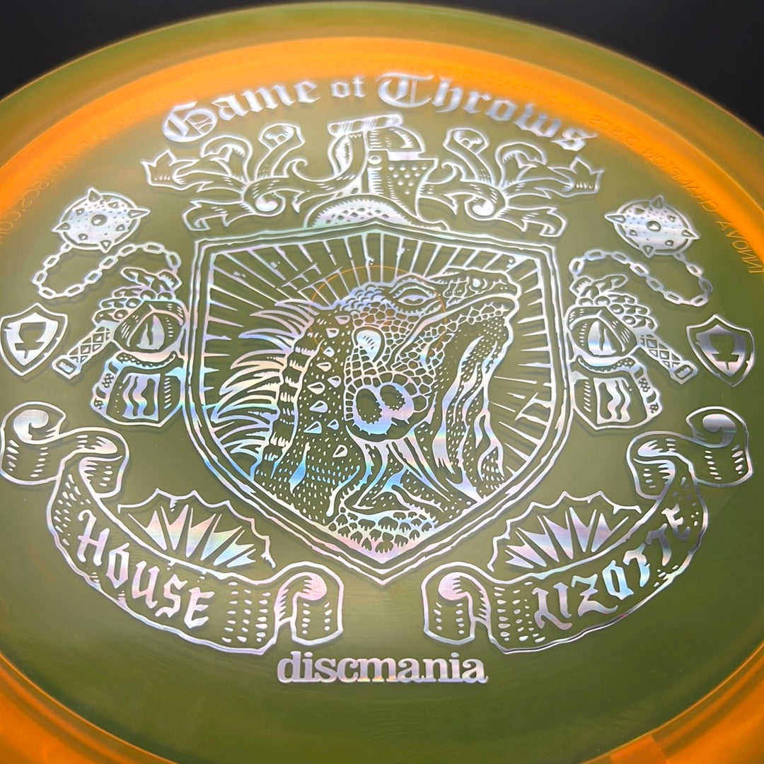 C-Line FD3 Penned - Rare Simon Lizotte "Game of Throws" - Innova Made Discmania