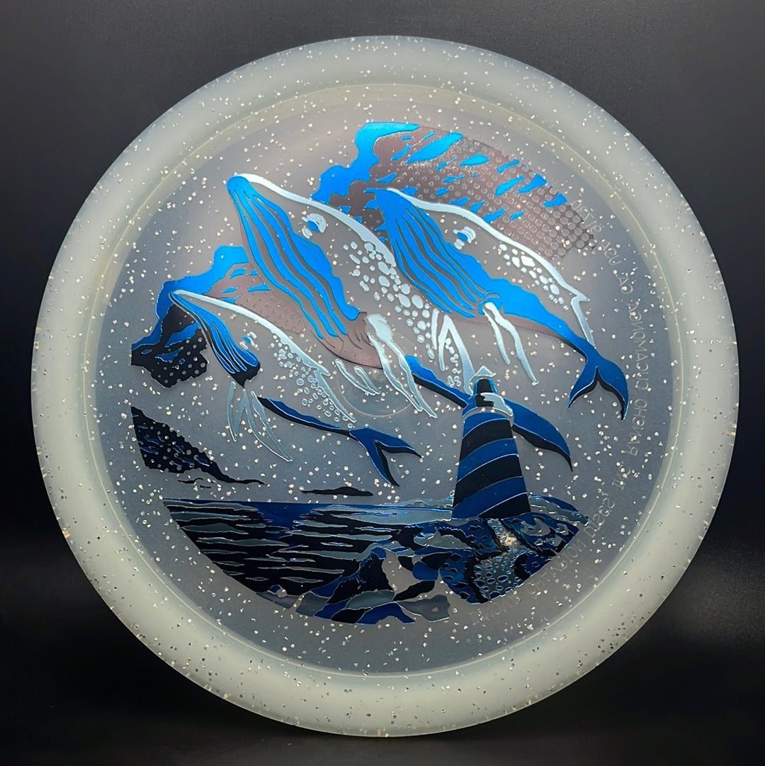 Metal Flake C-Blend Exodus - Flying Whales Triple Foil Stamp Infinite Discs