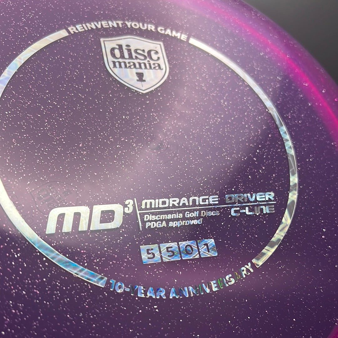 Metal Flake C-Line MD3 - Limited 10 year Heirloom Discmania