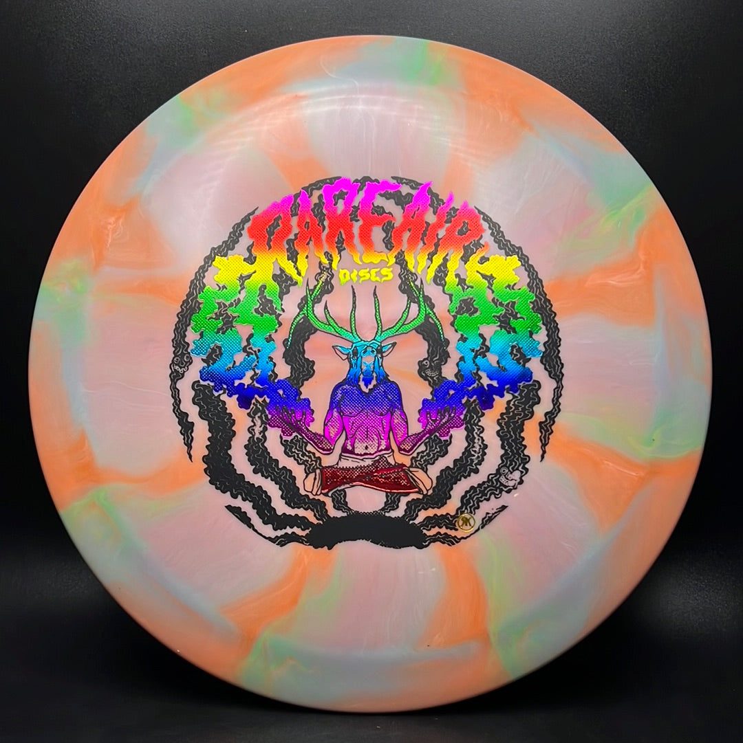 Swirly Apex Longhorn - Custom RAD Elk Man Stamp! MINT Discs