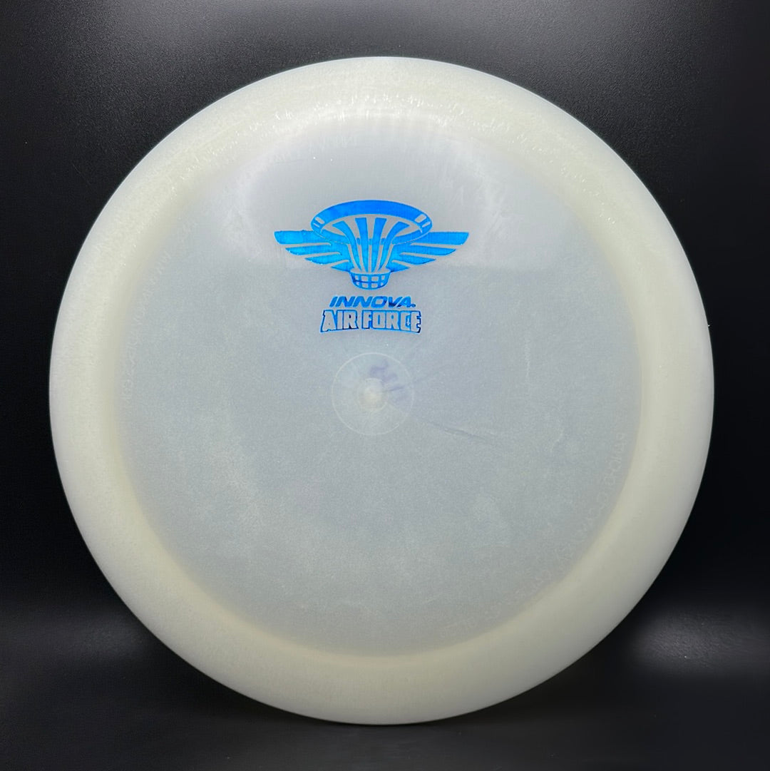 Glow Champion Charger - Air Force Stamp Blizzard Rim Innova