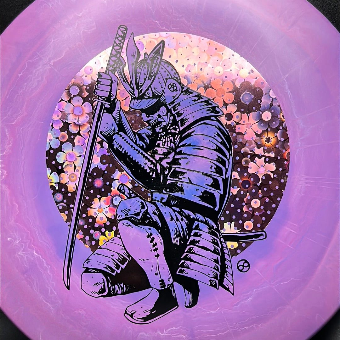 Swirly S-Blend Slab - Limited Samurai Stamp Infinite Discs