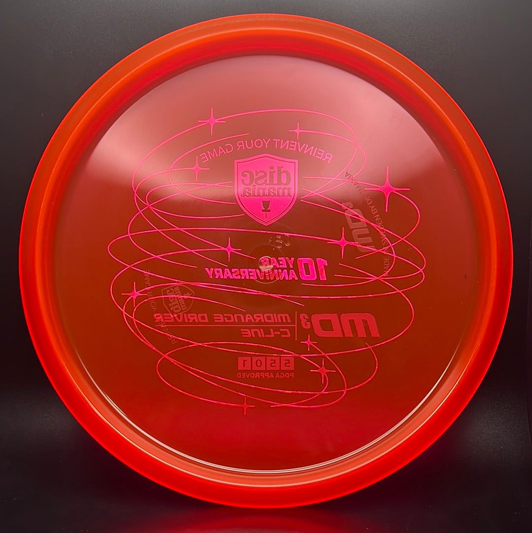 C-Line MD3 - 10 year Limited Revolution Stamp Discmania