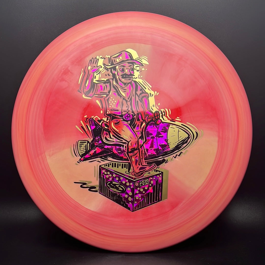 Bravo Chupacabra - "Ride Em Rocket Cowboy" Triple Foil Lone Star Discs